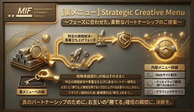 Strategic Creative Menu