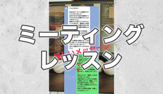 【ミーティングレッスン】少年野球チームのパパコーチ！飯塚大樹のオンラインピッチング指導