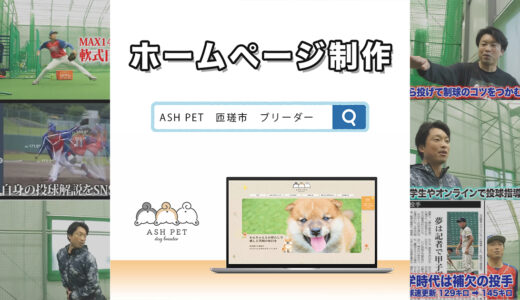 千葉県の柴犬専門ブリーダー / ASH PET様のホームページを制作しました｜